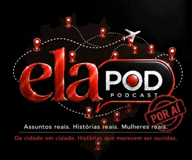 Logo ElaPod por Aí