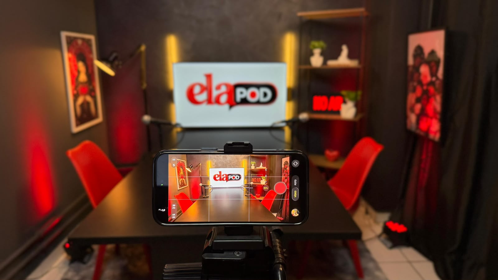 Estúdio ElaPodPodcast